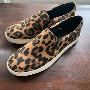 A New Day Leopard Print Slip on Shoes